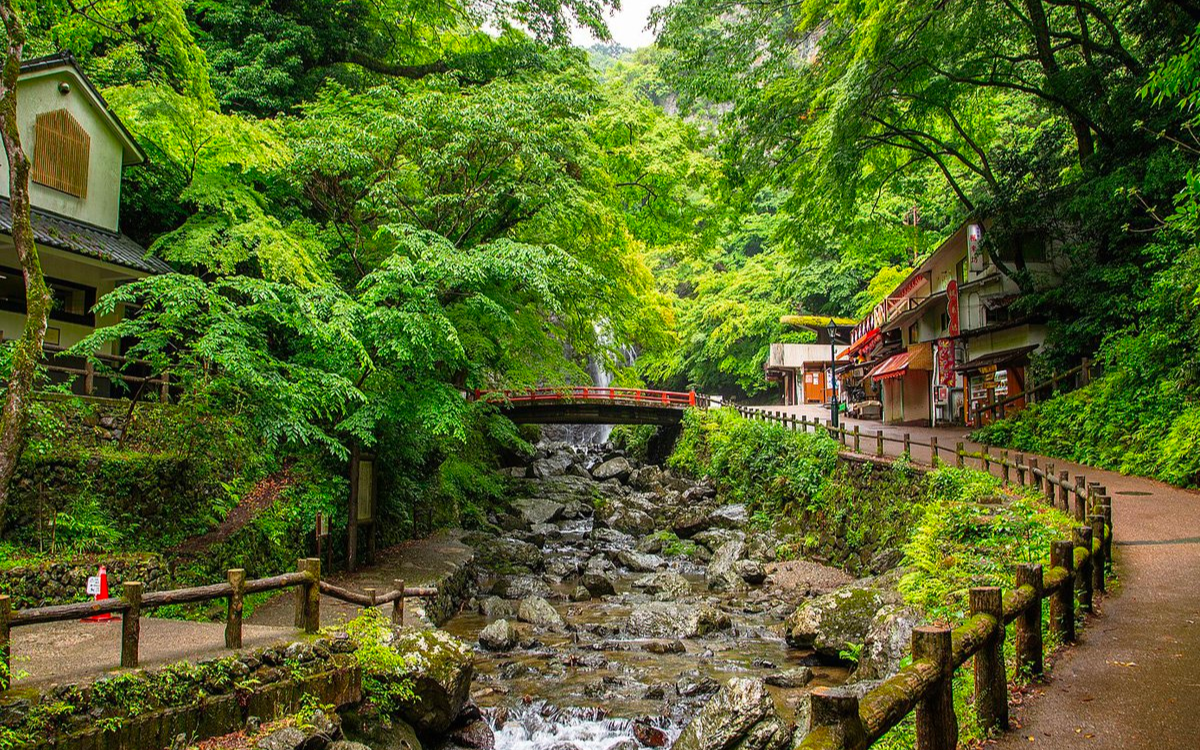 rural and mountainous areas in Japan